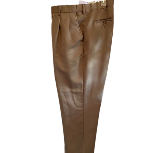 Savane Pants Mens Khaki Dress Slacks With Cuff Poshmark